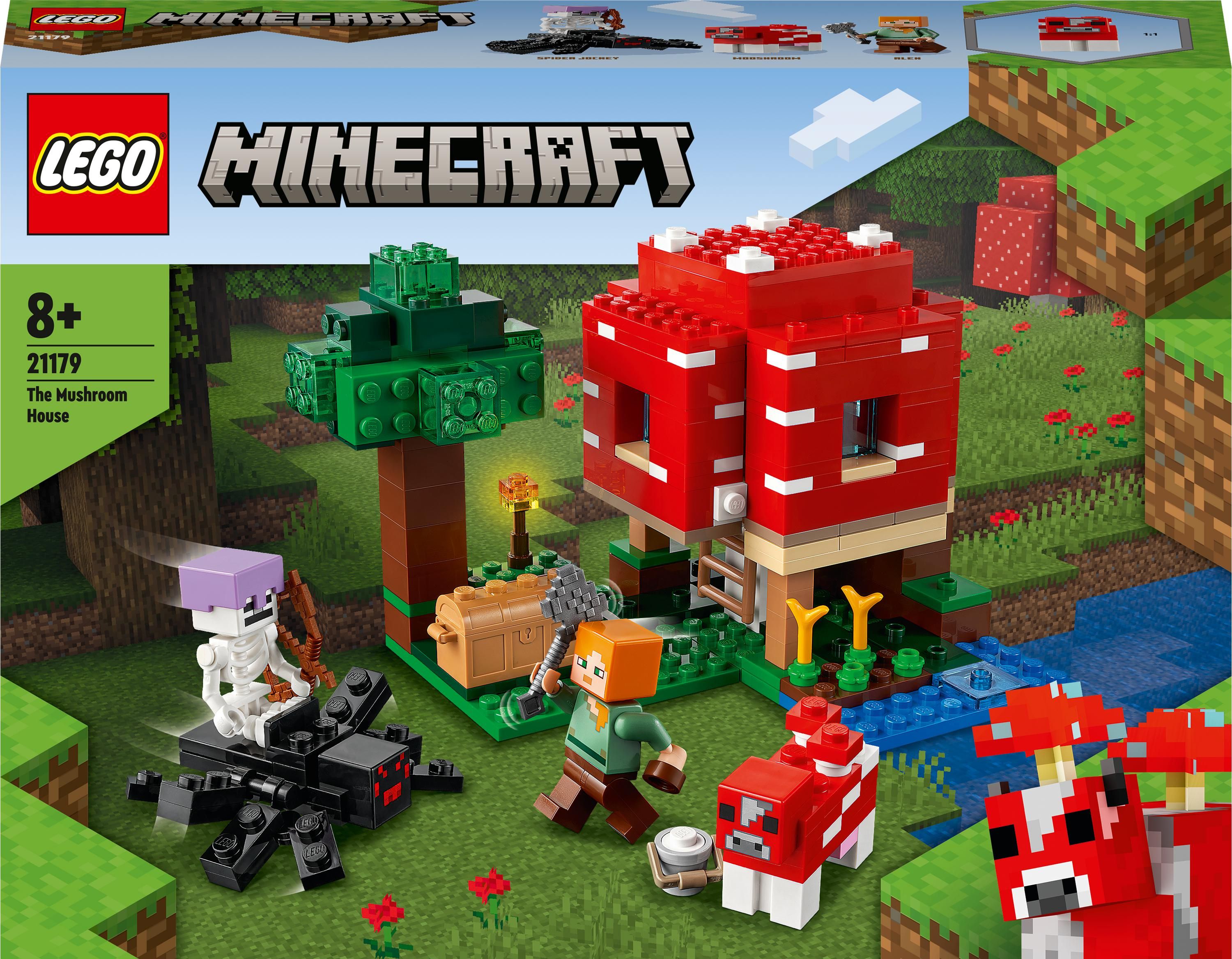 LEGO Minecraft Dom w grzybie (21179)