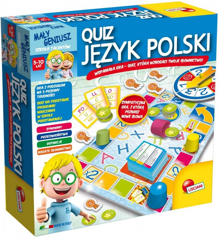 Lisciani Mały Geniusz, Jezyk Polski (P54350)