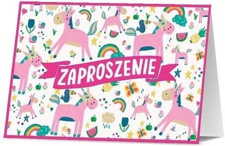 Zaproszenie Urodziny (10szt)