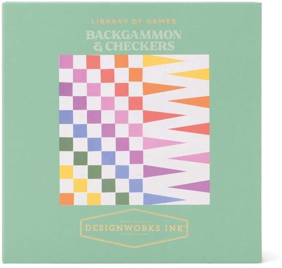 Printworks Gra planszowa Checkers/Backgammon