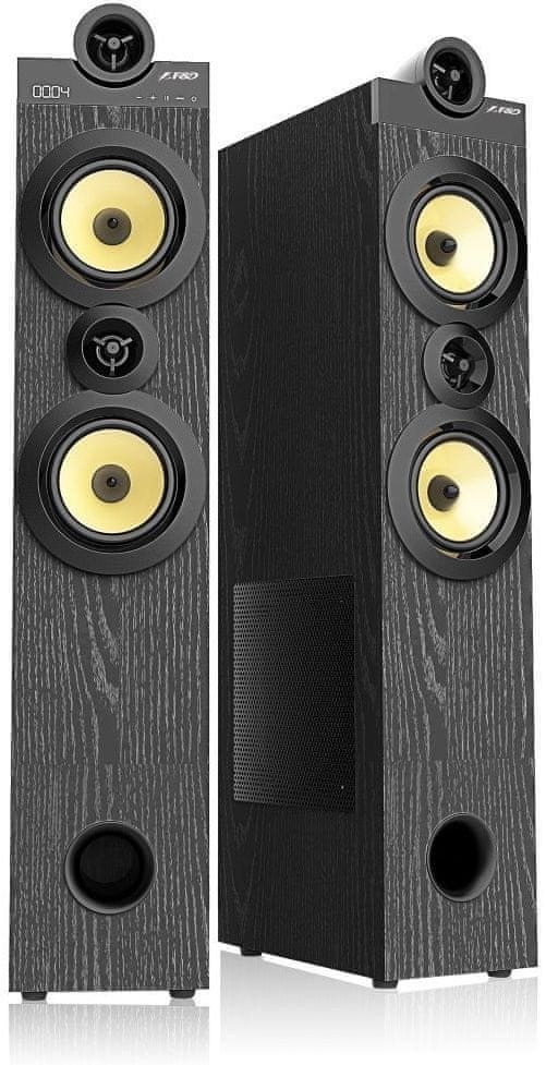 Kolumna Fenda F&D T-70X 2.0 Floorstanding Speakers, 160W RMS (80Wx2), 1'' Tweeter + 5.25'' Speaker + 8'' Subwoofer for each channel, BT 5.0/HDMI(ARC)/