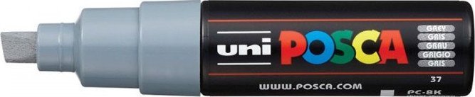 Uni MARKER PLAKATOWY UNI POSCA PC-8K SZARY