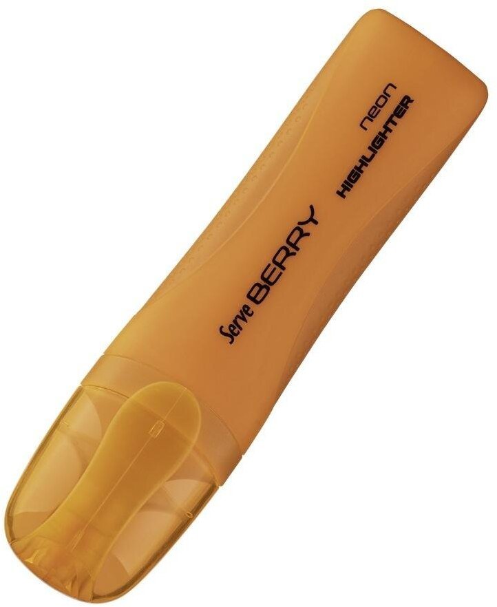 Serve Zakreślacz Berry neon pomarańczowy EDUKAMP (8680869447011)