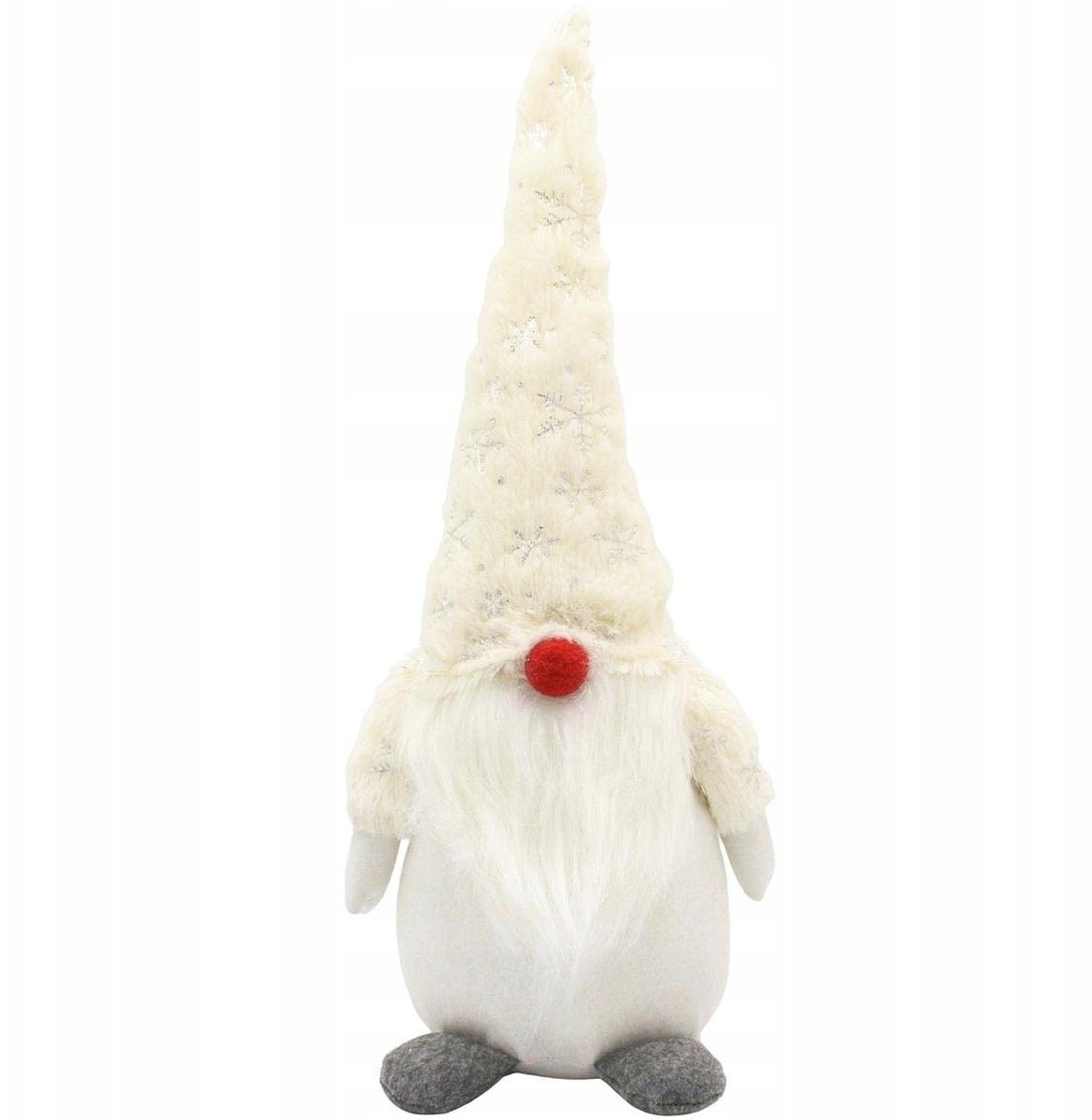 SKRZAT GNOM KRASNAL DEKORACYJNY BIAŁY 45CM