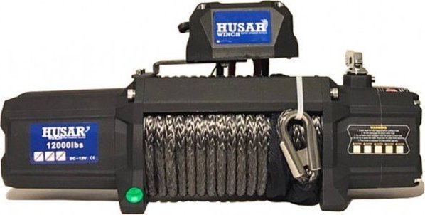 Husar Wyciągarka elektryczna BST 12000 Lbs lina syntetyczna (Napięcie 12 V)