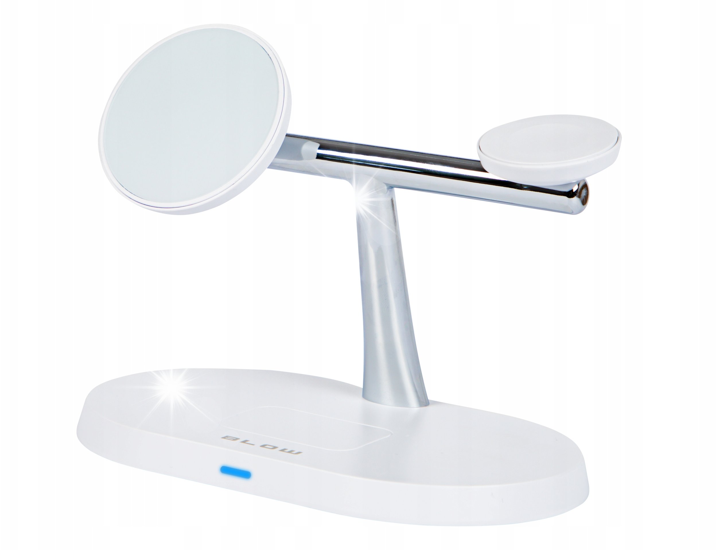 Ładowarka Blow MOCNA ŁADOWARKA INDUKCYJNA BEZPRZEWODOWA DO APPLE 3w1 MAGSAFE 15W USB C