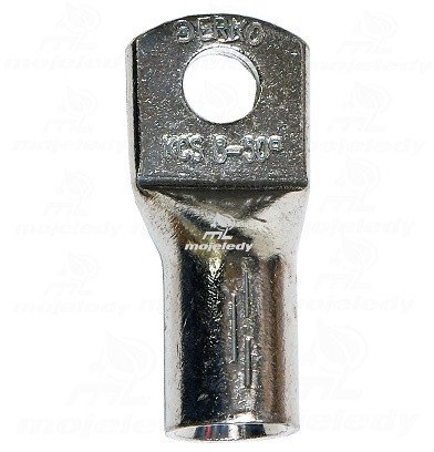 Końcówka oczkowa rurowa KCS CU 50mm M8 1szt ERKO