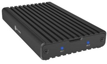 Kieszeń Icy Box 2-bay M.2 PCIe NVMe enclosure, USB 3.2 Gen2x2, toolless