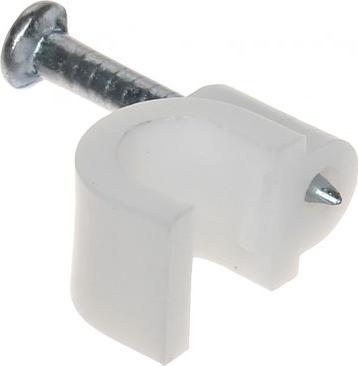 Organizer Uchwyt montażowy Biały 100 sztuk (TRZ-5*P100)