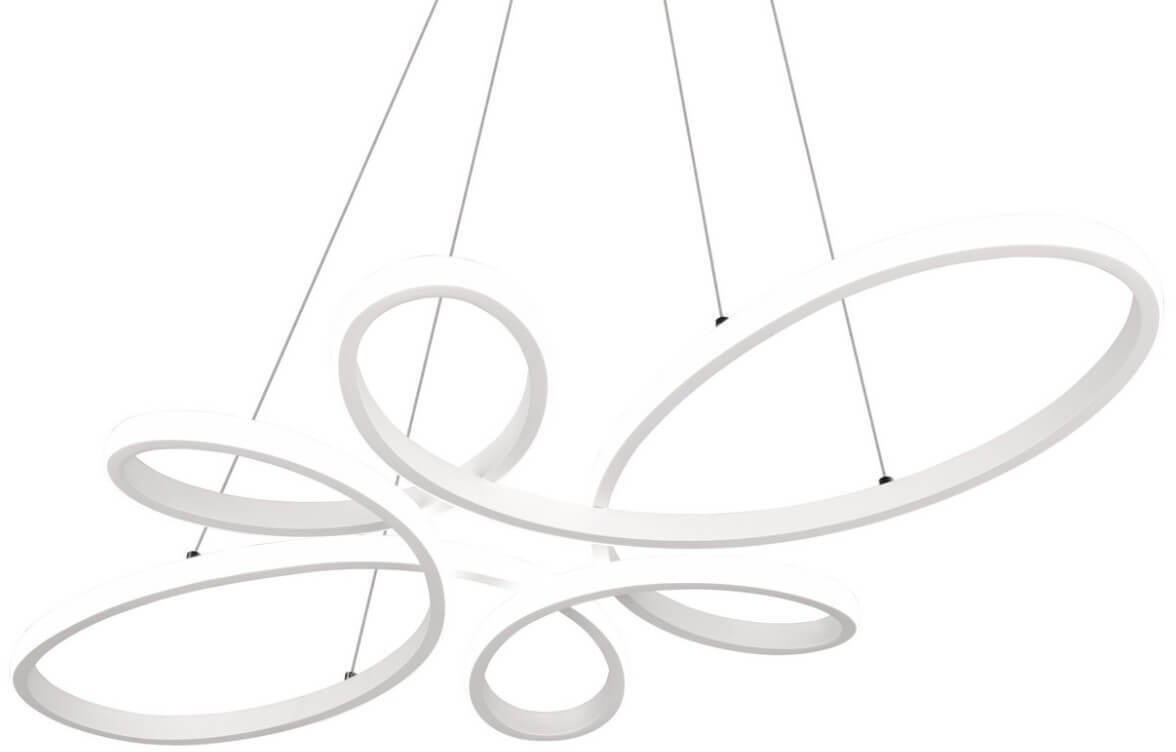 Lampa wisząca Trio Nowoczesna lampa wisząca do salonu Fly 345619131 LED 32W 4000K biała