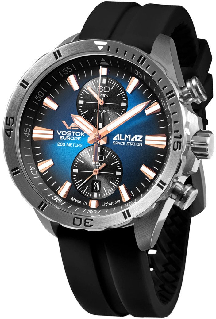 Zegarek Vostok Europe Zegarek męski Vostok Europe 6S11-320A675S czarny