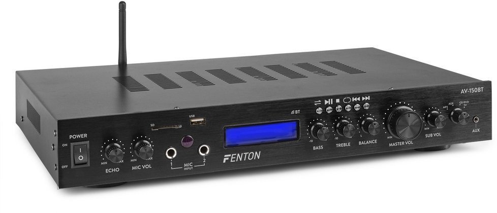 Fenton Wzmacniacz kina domowego 2x 100W+ 3x 60W BT AV-150BT one size