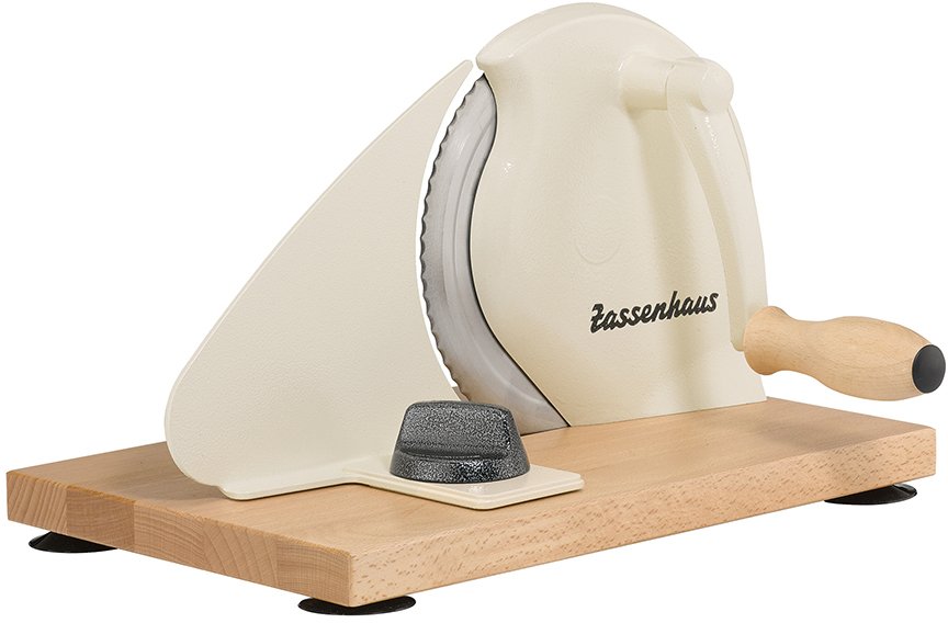 Krajalnica Zassenhaus Zassenhaus Bread Slicer Maschine manual, cream