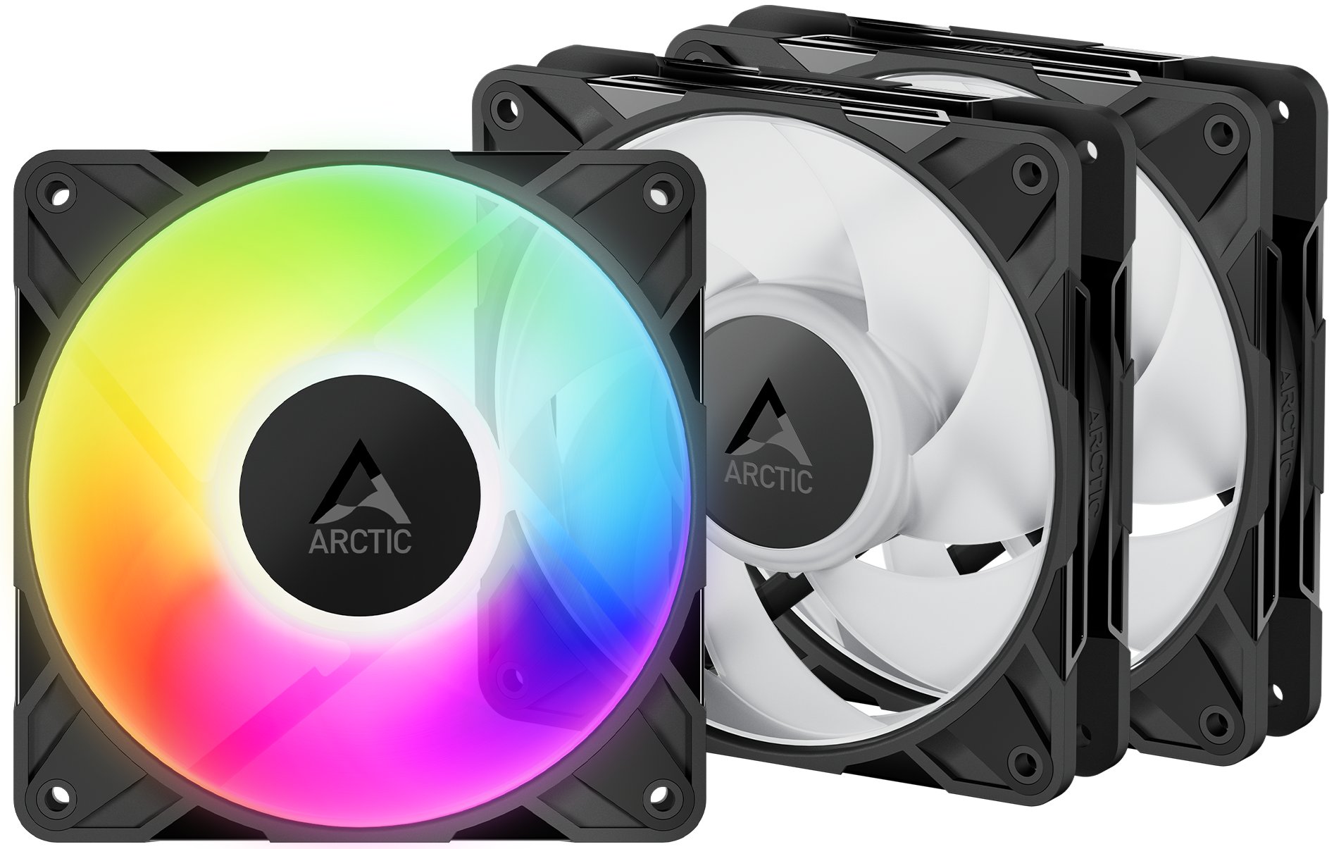 Wentylator Arctic P12 Pro A-RGB 3-pack czarny (ACFAN00310A)