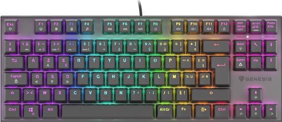 Zdjęcia - Klawiatura Genesis   Thor 300 TKL RGB Outemu Red  (NKG-1856)