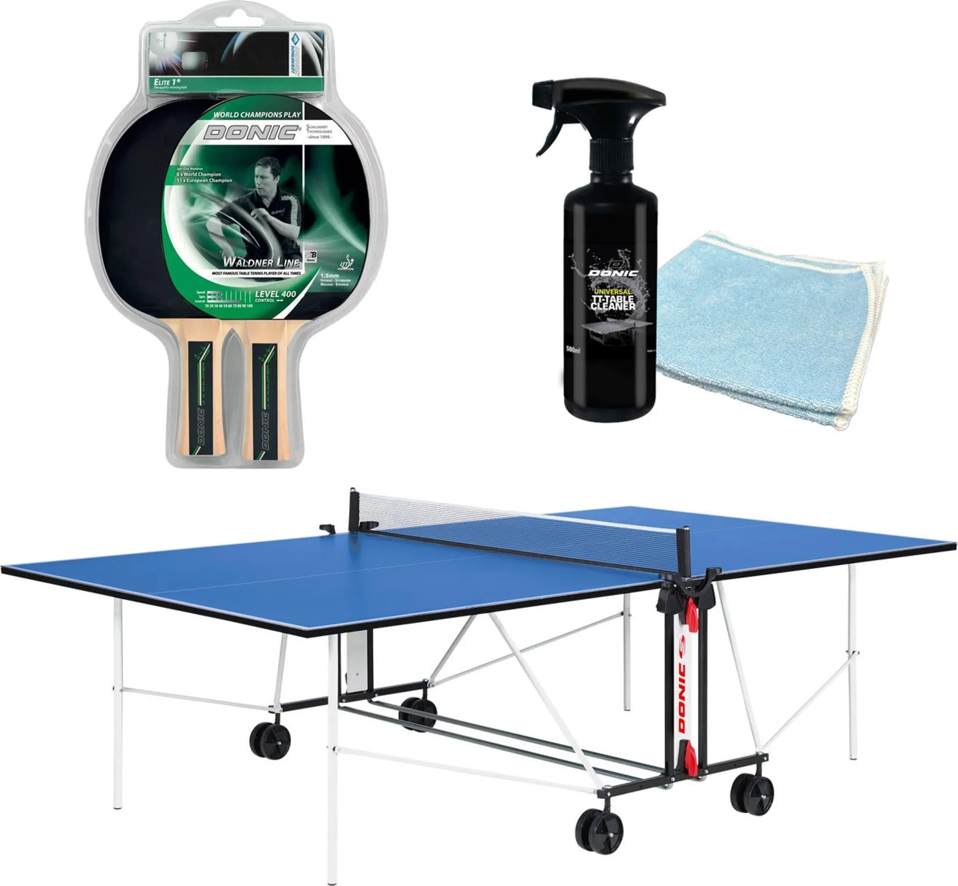 Donic Teniso stalas indoor 19mm DONIC Roller Fun Mėlyna