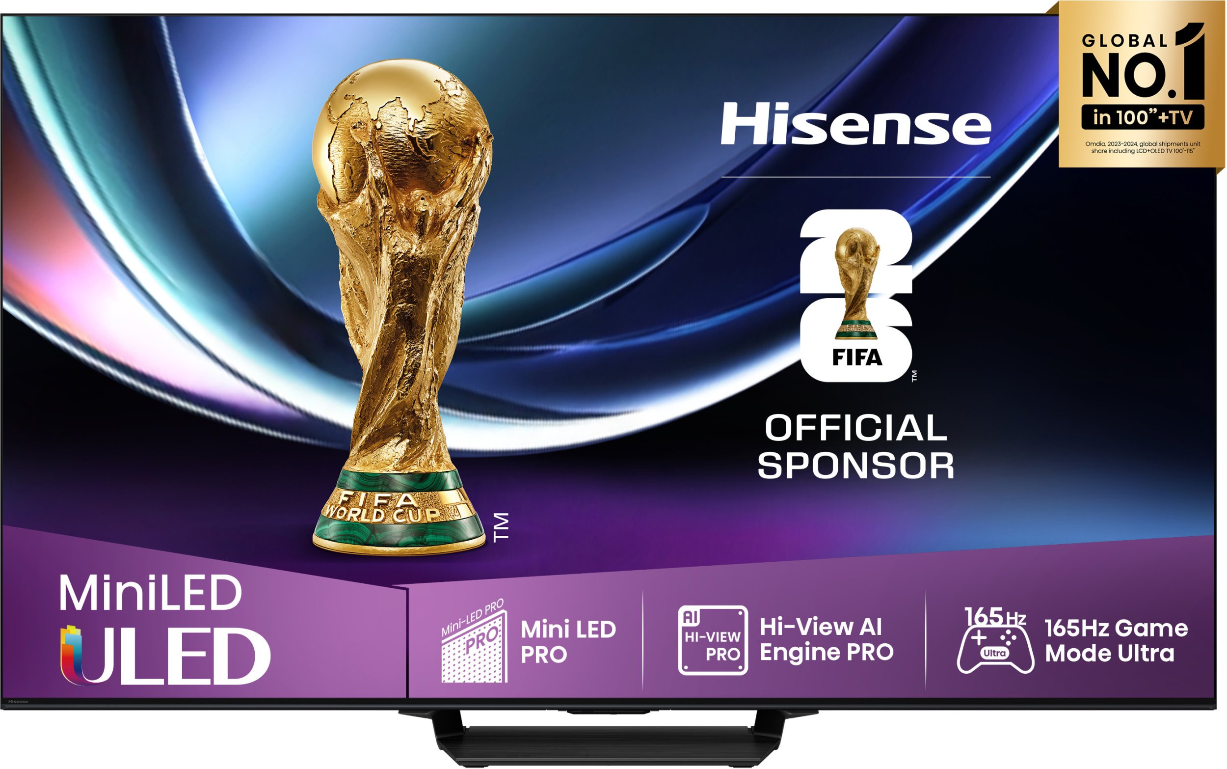 Telewizor Hisense TV SET LCD 85" 4K/85U7Q PRO HISENSE