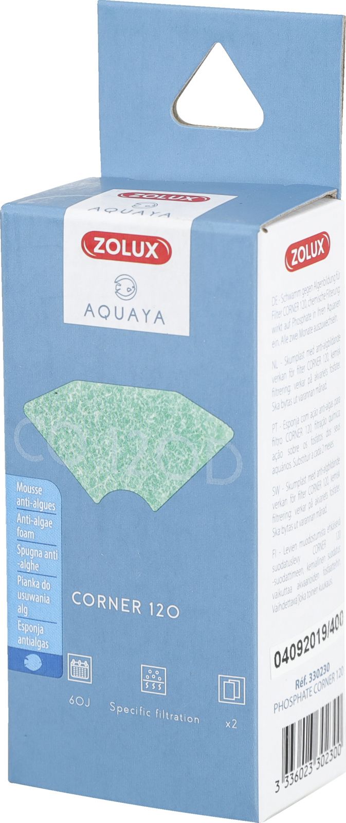 Zolux AQUAYA Wkład Phosphate Corner 120
