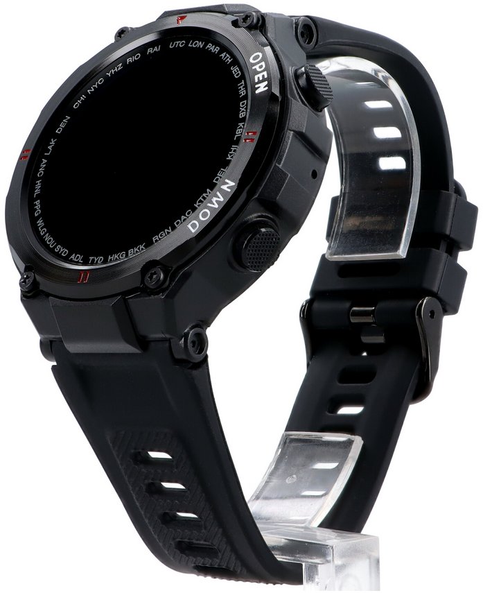 Smartwatch GlacierX Faron Czarny Nowy (GX-FC27)