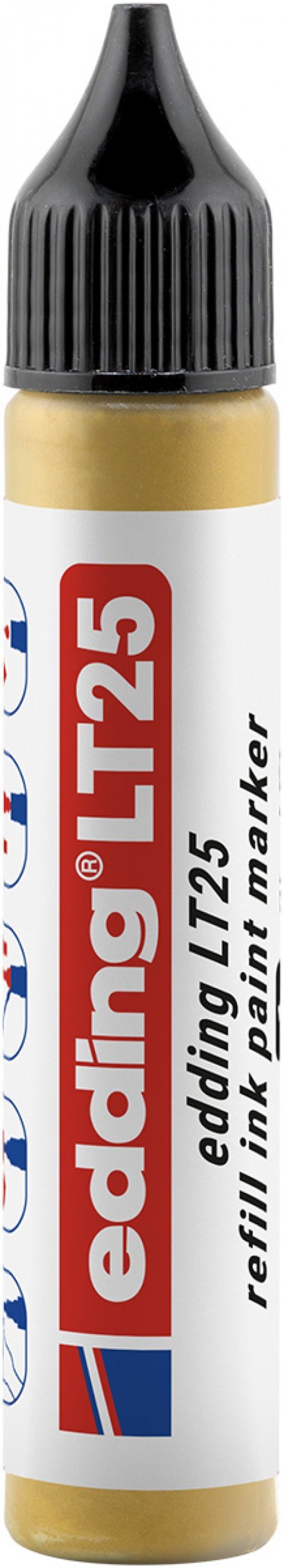Edding Tusz do uzupełniania markerów olejowych e-LT 25 ECOLINE, EDDING, złoty