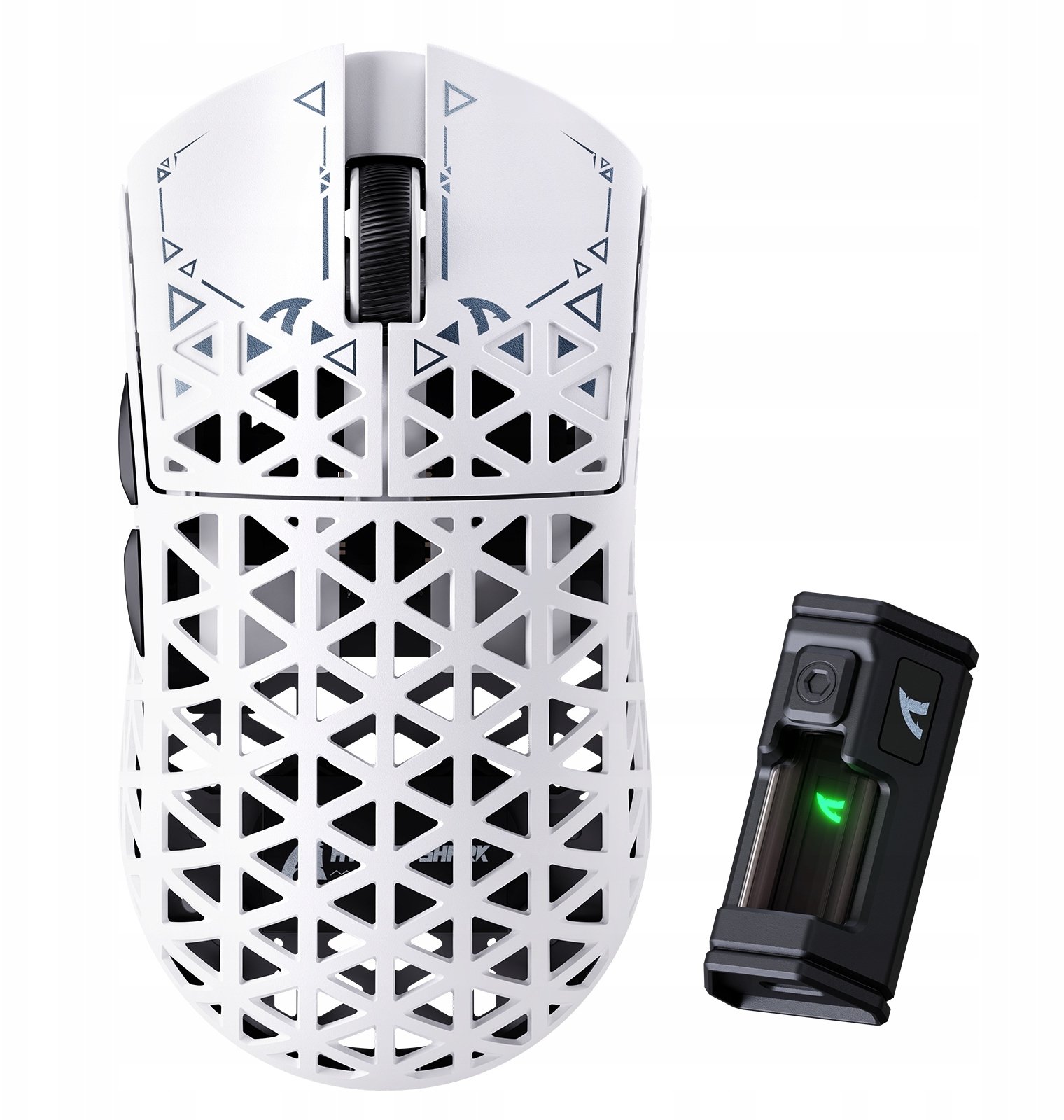 Mysz Attack Shark Myszka bezprzewodowa ATSK-R5-W sensor optyczny