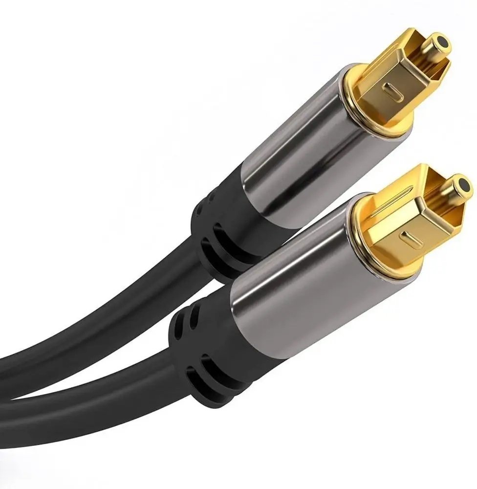 PremiumCord Kabel Toslink M/M, 6mm, 1,5m, czarny