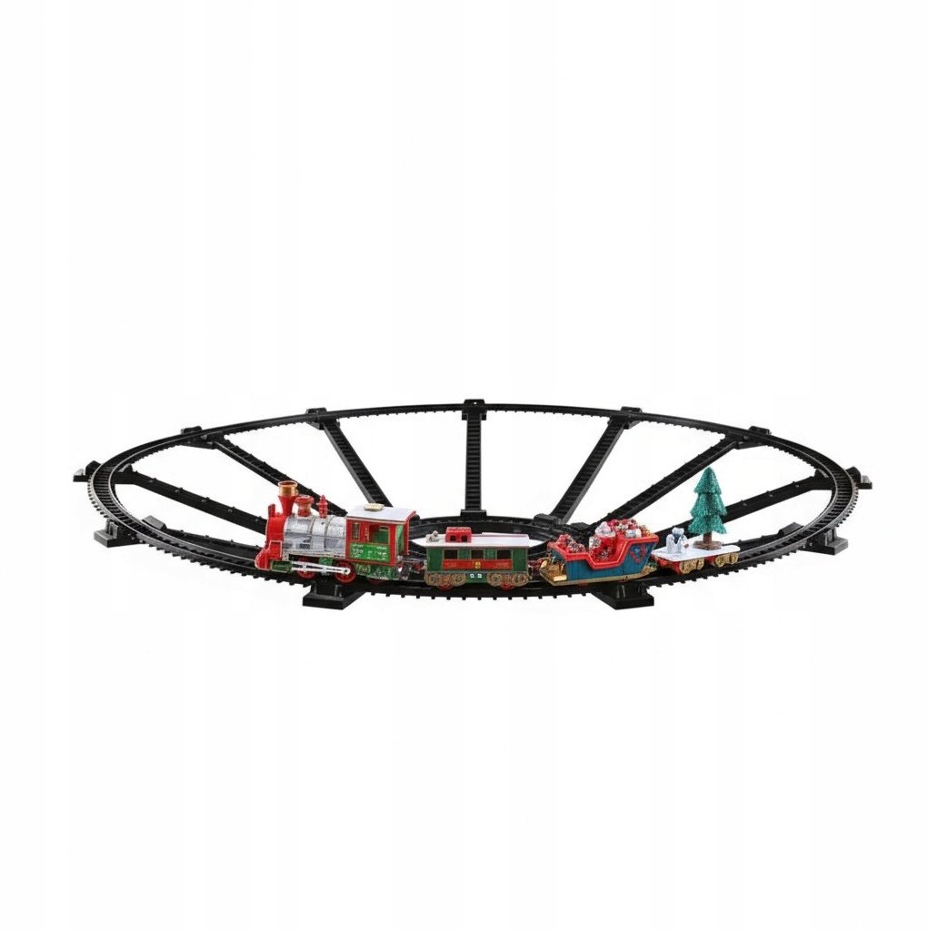 Home Styling Collection Świąteczny pociąg na choinkę, 23 elementy, Ø 87,5 cm