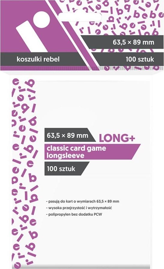 Rebel Koszulki na karty Classic Card Game Longsleeve 100 szt.