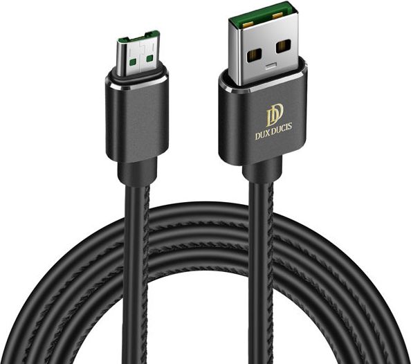 Kabel USB Dux Ducis USB-A - microUSB 1 m Czarny (54622-uniw)