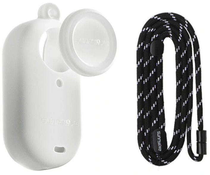 Pokrowiec SunnyLife ETUI GUMOWE OSŁONA OCHRONNA ZE SMYCZĄ SUNNYLIFE DO INSTA360 GO 3S (BIAŁE)