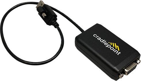 Cradlepoint Cradlepoint - Kabel USB / seriell - USB (M) schraubbar zu RS-232 (W) schraubbar - 40 cm - Daumenschrauben - fur S700 Series S700-C4D, S750