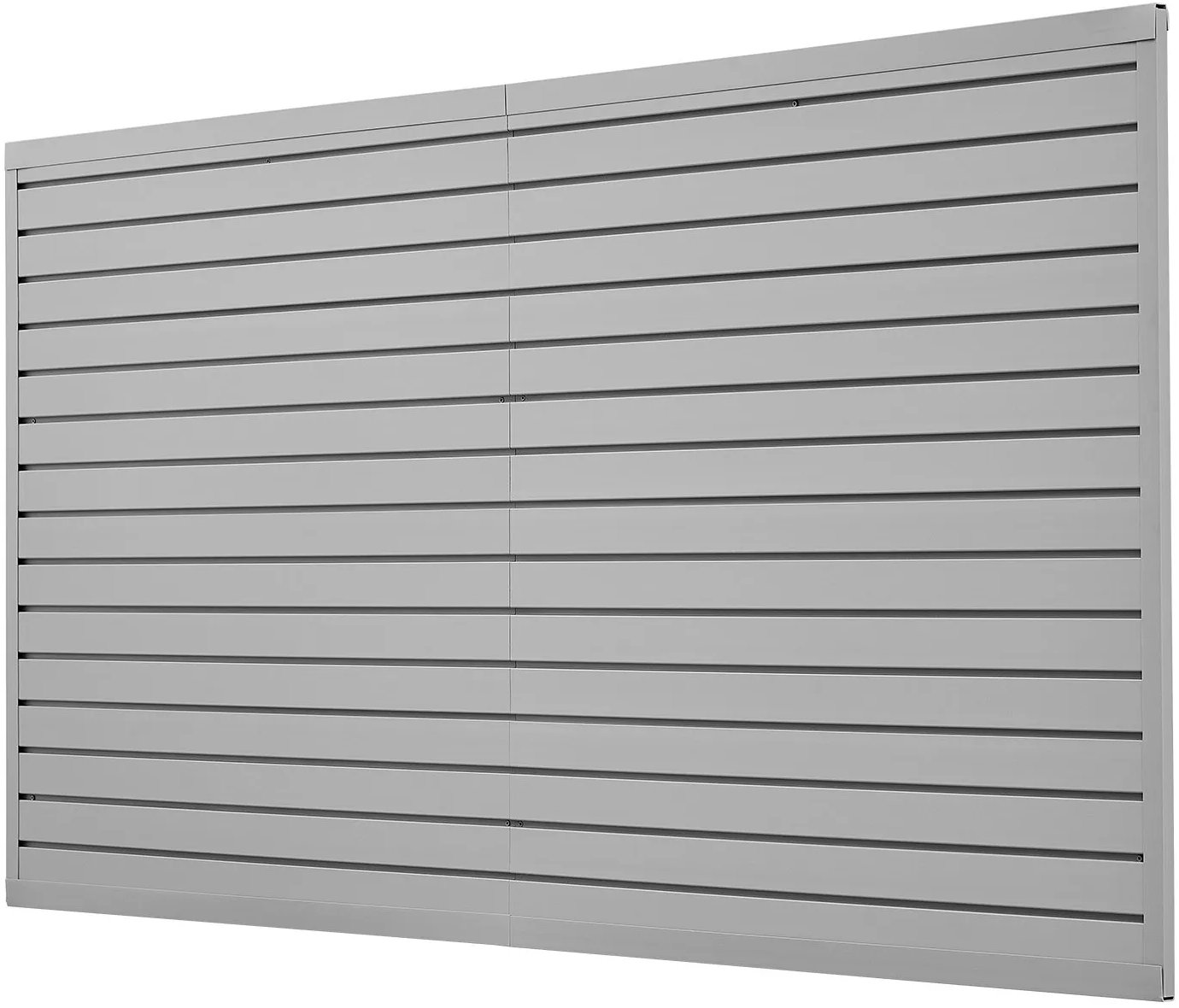 Vevor Panel ścienny PVC 240x122,5 cm z akcesoriami szary do garażu i ekspozycji