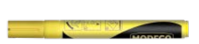 Modeco Marker budowlany akrylowy żółty (MN-88-075)