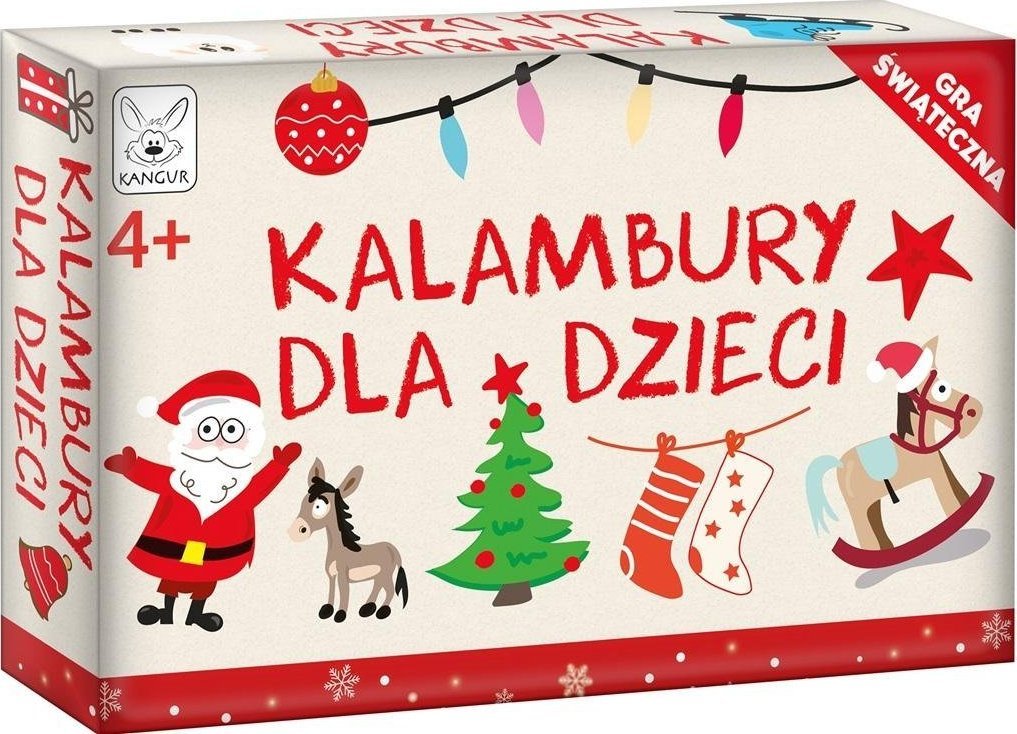 Kangur Kalambury dla Dzieci. Gra Świąteczna