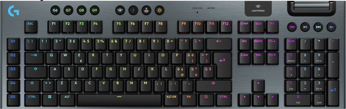 Klawiatura Logitech G915 X Lightspeed GL Tactile (920-012679)