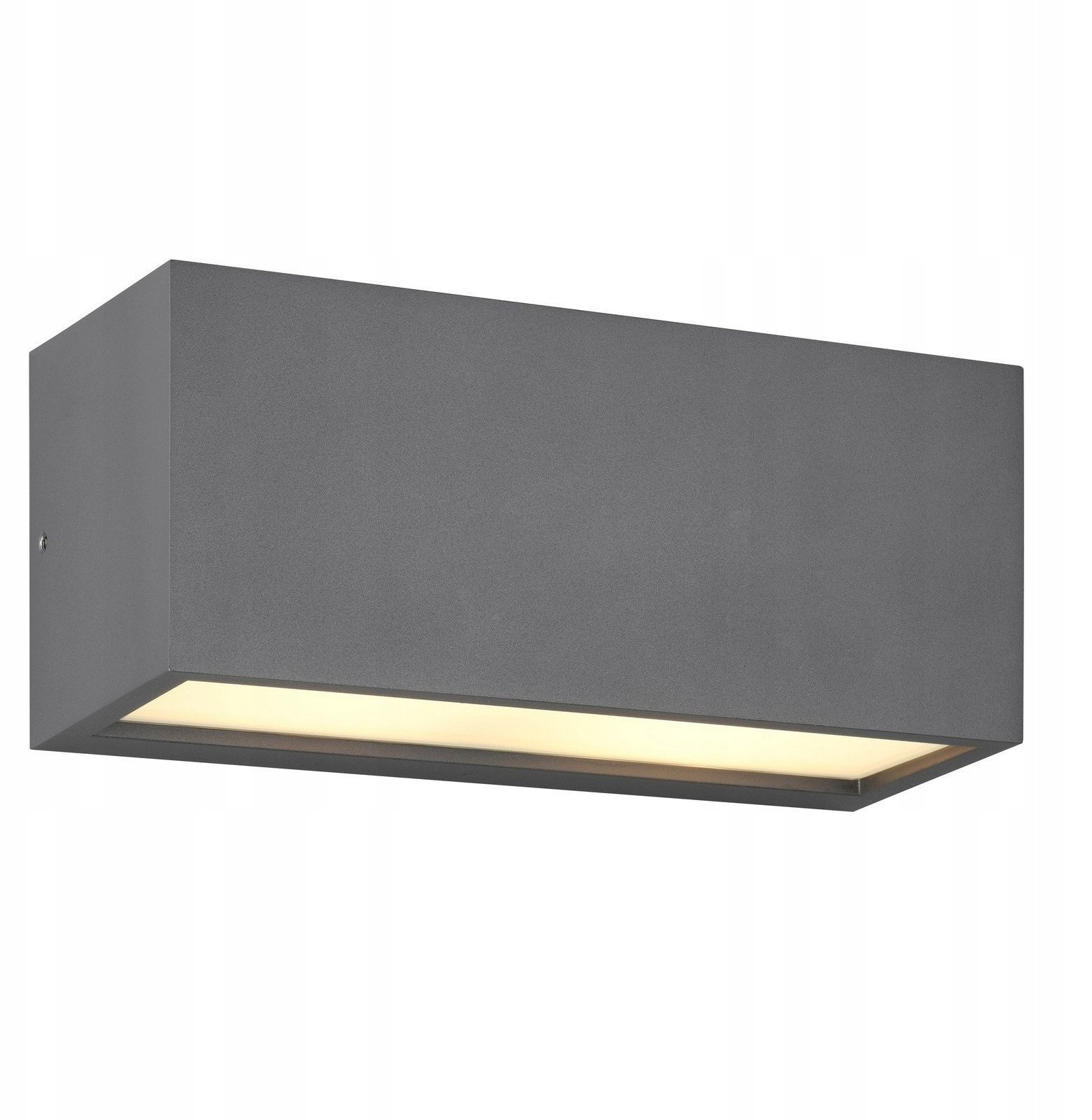 Trio Mayenne 218560242 kinkiet lampa ścienna ogrodowa IP44 2x28W E14 antracyt