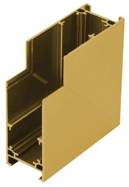 Azzardo Łącznik Narożny B Złoty do Szynoprzewodów Magnetycznych Alfa Track Magnetic52 AZ6367