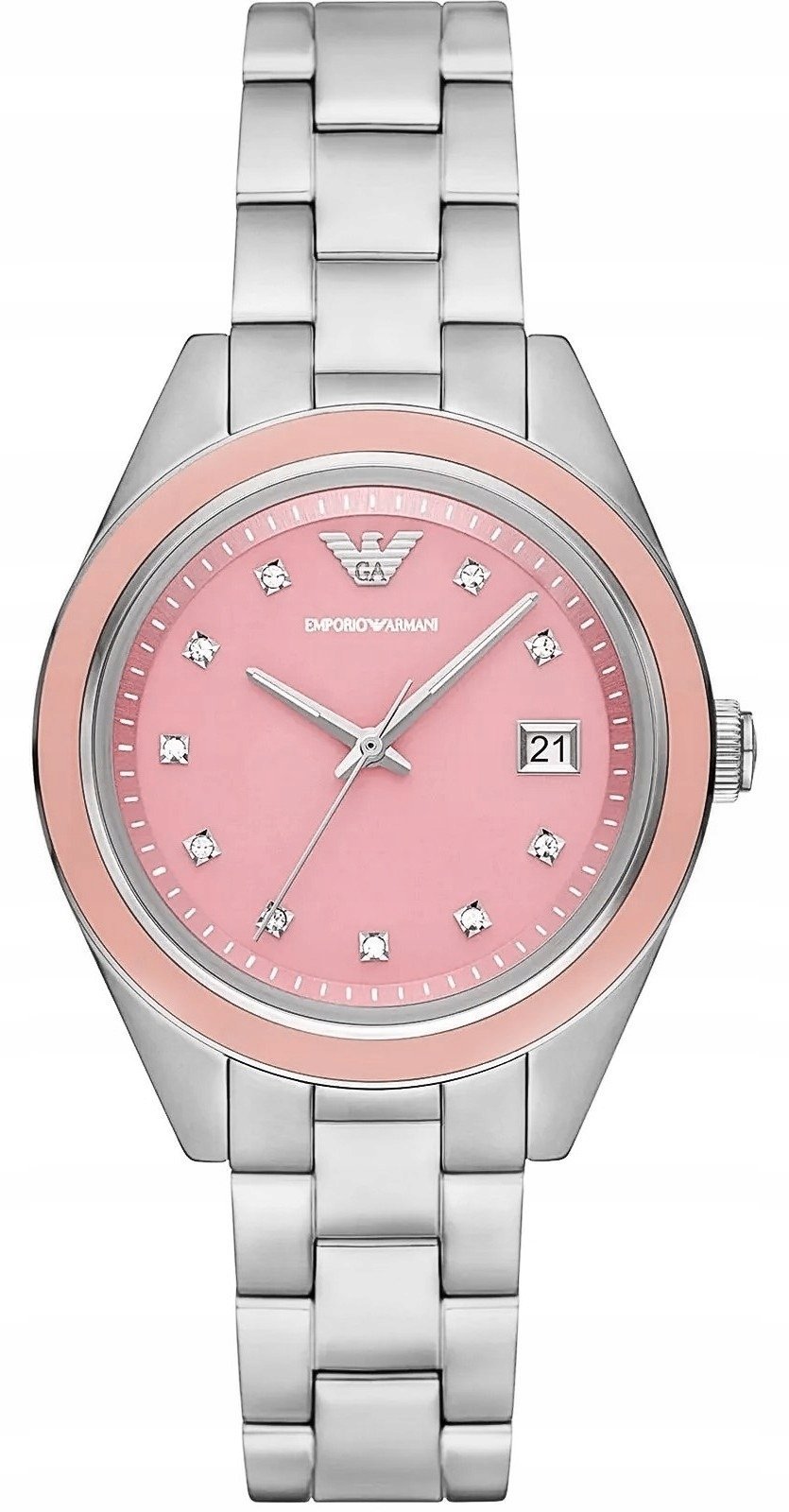 Zegarek Emporio Armani Zegarek Damski EMPORIO ARMANI Leo AR11546 + BOX