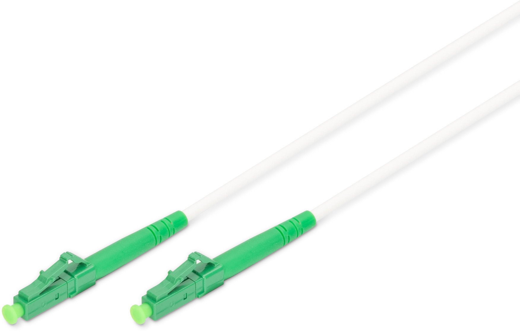 Digitus Światłowodowy opancerzony kabel krosowy, simplex, jednomodowy, LC/APC - LC/APC, 1 m