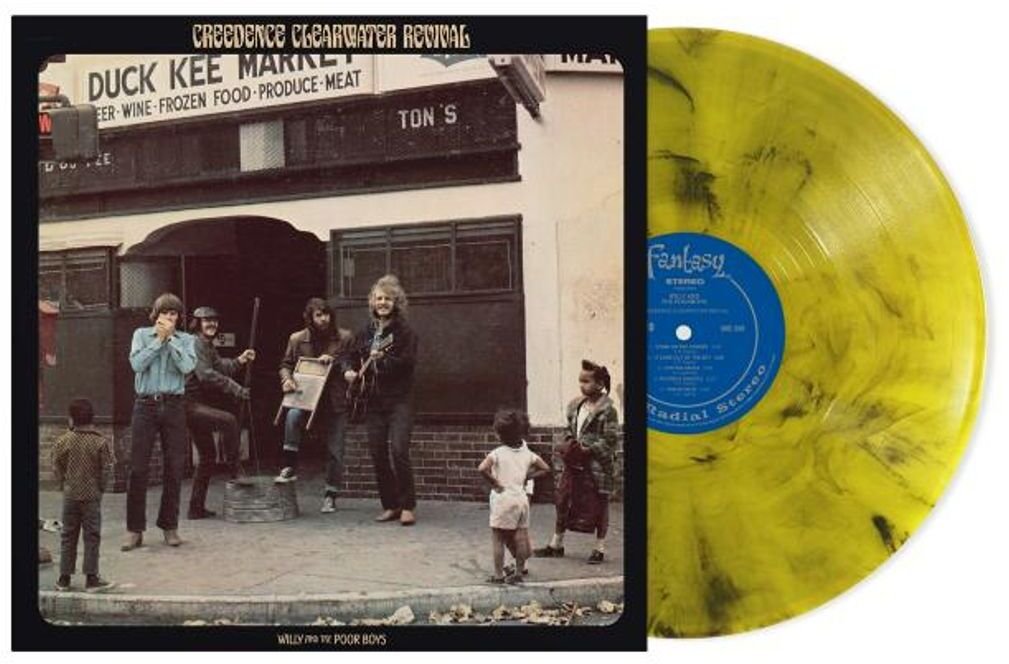 CREEDENCE CLEARWATER REVIVAL "Willy And The Poor Boys" (Yellow Smoke V