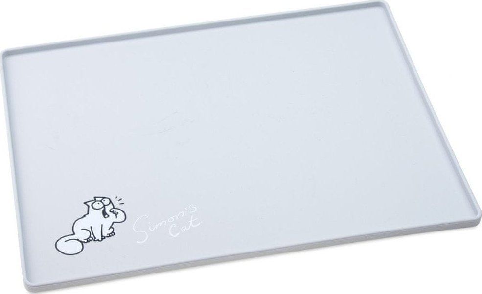 Sourcing CAT MAT FOR BOWL L KARLIE 40X30X1CM GRAY