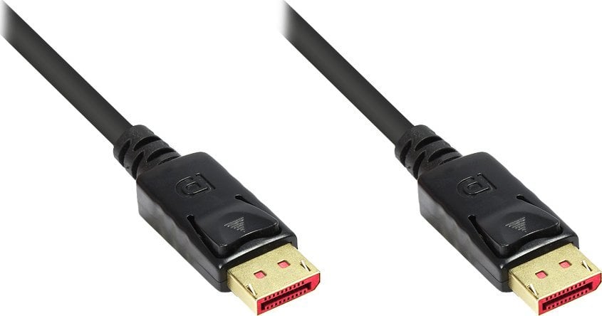 Kabel Alcasa DisplayPort - DisplayPort 3m czarny (4814-030S)