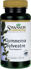Swanson Gymnema Sylvestre 400mg 100 kaps.