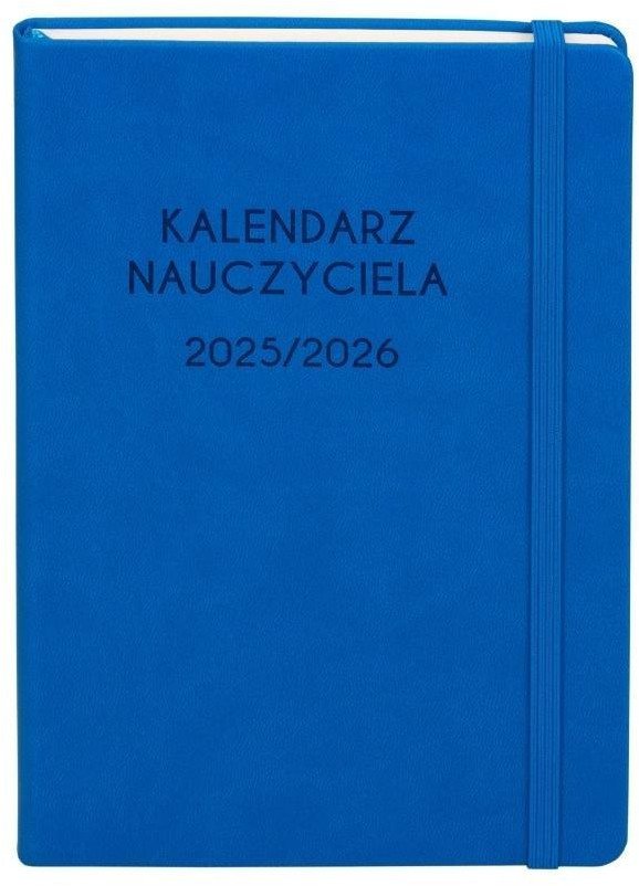 Kalendarz 2025/2026 A5 nauczyciela TDW niebieski