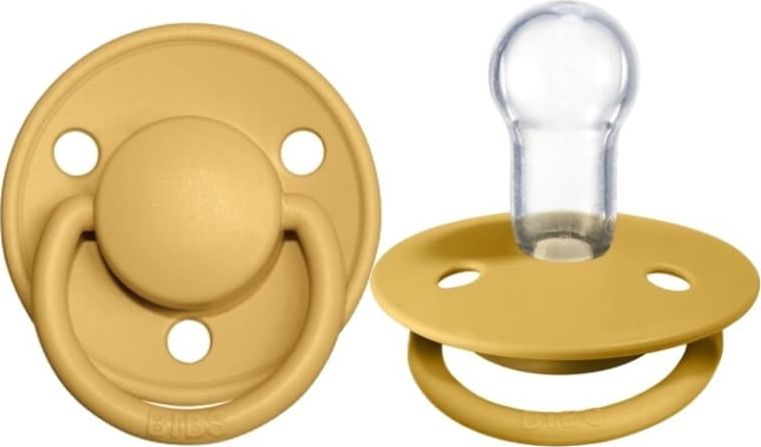 Zdjęcia - Smoczek Bibs De Lux  uspokajający silikonowy Honey Bee 0-36 m 