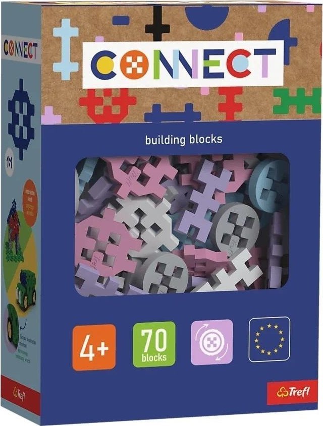 Trefl klocki Connect Basic 70 61982