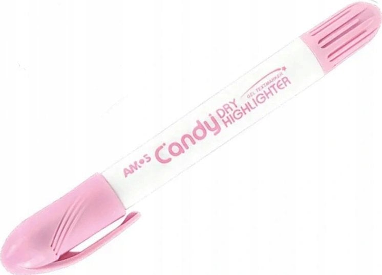 Amos Zakreślacz w sztyfcie Candy róż pudrowy