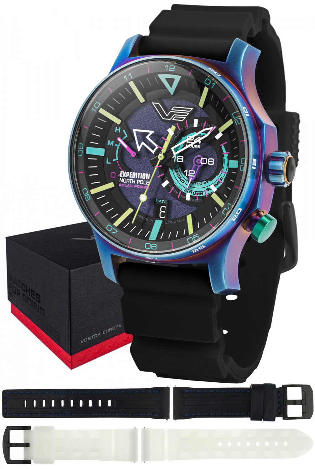 Zegarek Vostok Europe Zegarek męski Vostok Europe VS57-595D737SB czarny