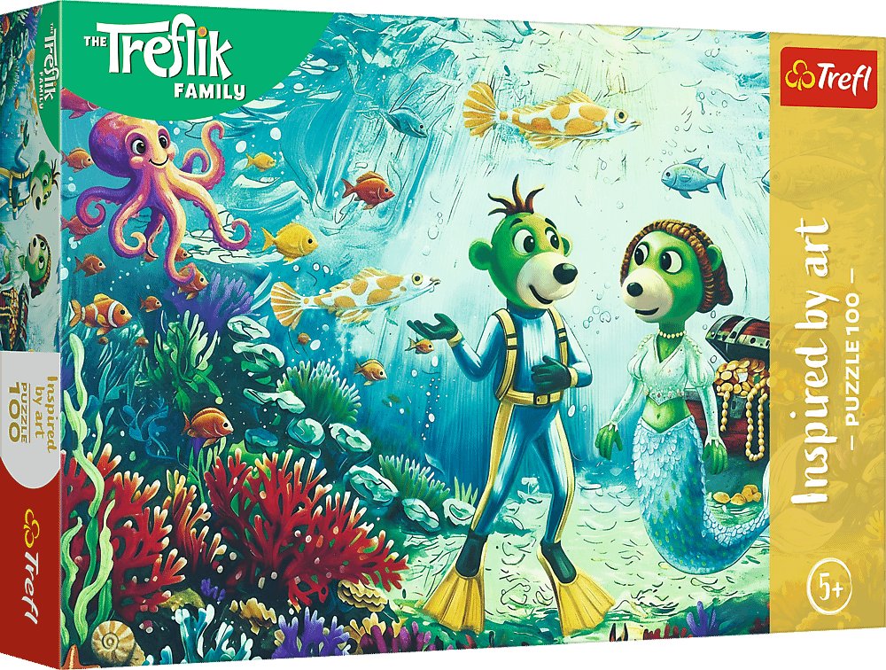 Trefl Puzzle Inspired By Art Magia głębin 100 elementów (16565)