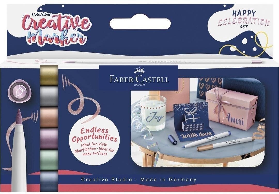 Faber-Castell Pisak goldfaber 6 kolorów